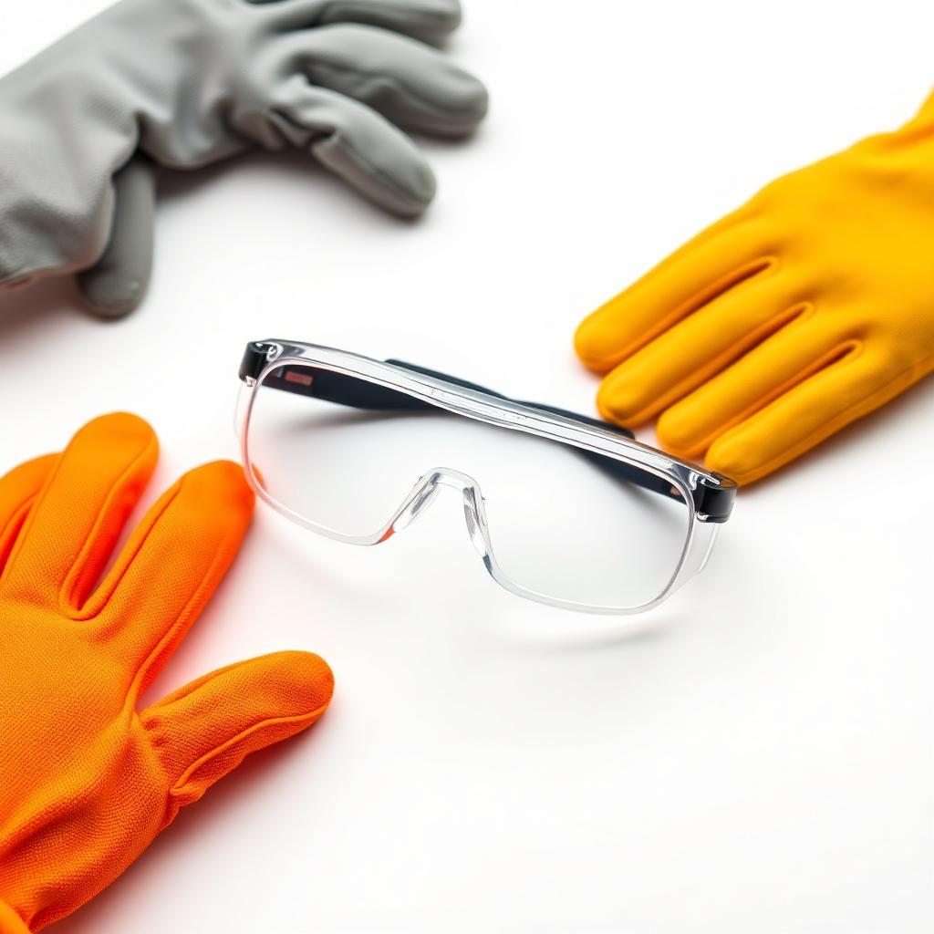 Gants & lunettes — EPI — Protection individuelle disponible en Côte d'Ivoire